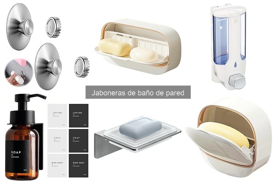 Comparativa: Jaboneras de Vidrio vs. Plástico para Baño