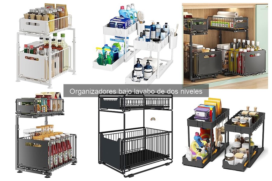 Comparativa: Organizadores Bajo Lavabo de Dos Niveles