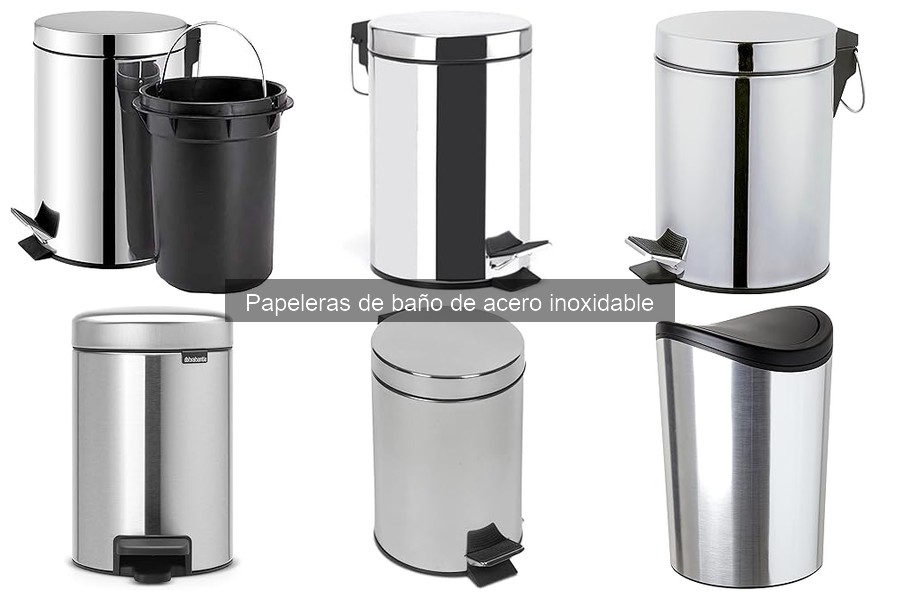 Comparativa: Papeleras de Acero Inoxidable vs Plástico