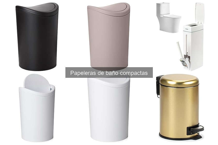 Comparativa: Papeleras de Baño Compactas vs Normales