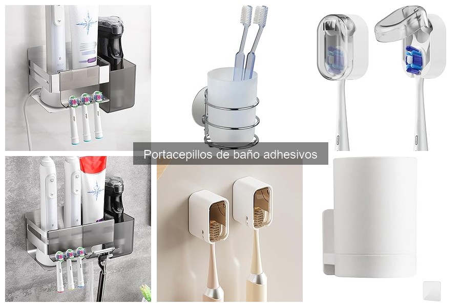 Comparativa: Portacepillos Adhesivos vs. de Pared