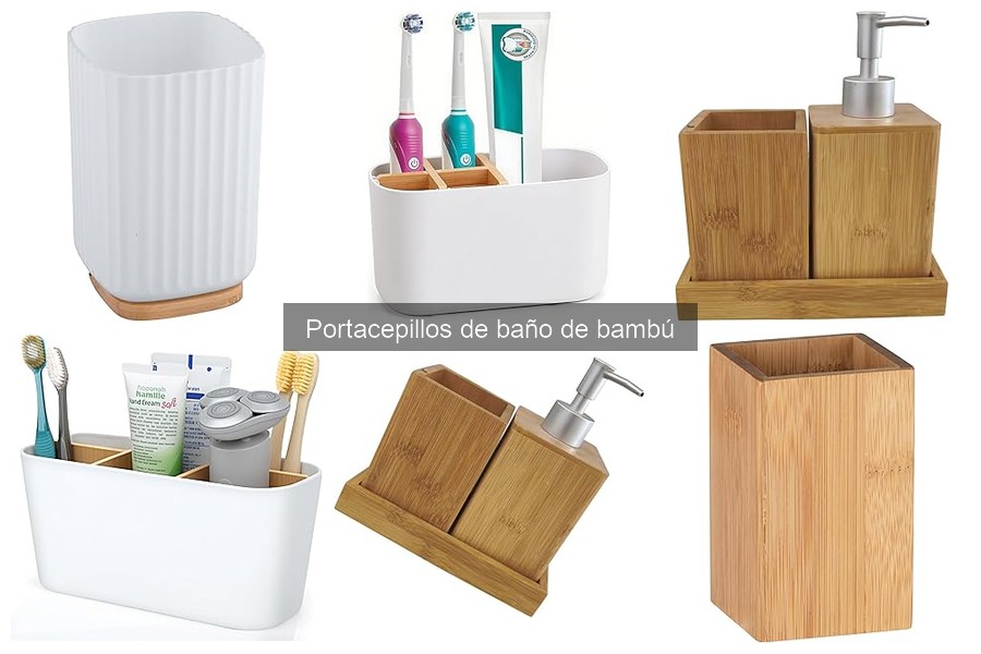 Comparativa: Portacepillos de Bambú vs. Plástico