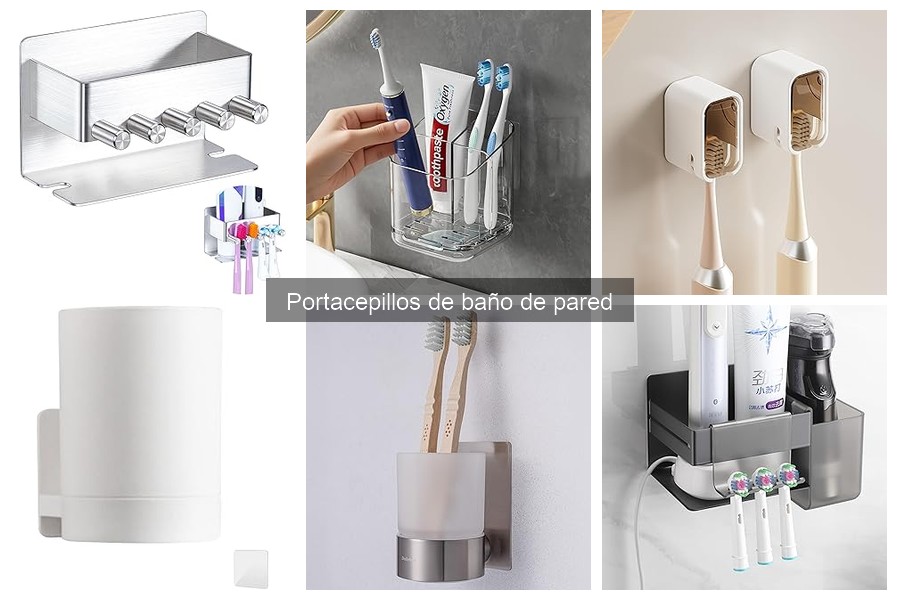 Comparativa: Portacepillos de Pared vs. de Mesa para Baño