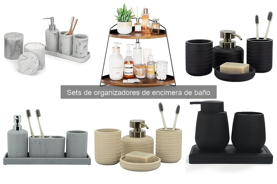 Consejos para cuidar tus sets de organizadores de baño