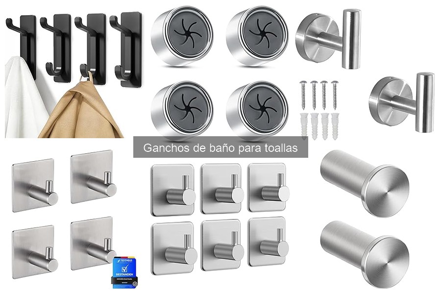Consejos para el mantenimiento de ganchos de baño duraderos