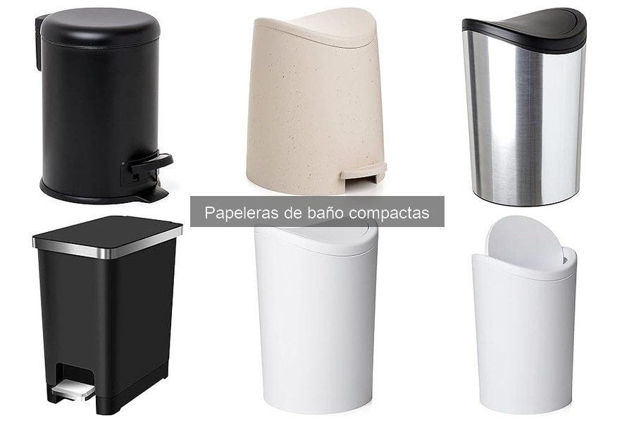 Consejos para mantener limpia tu papelera de baño compacta