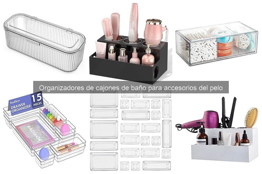 ¿Cuánto cuesta un buen organizador de cajones para el cabello?