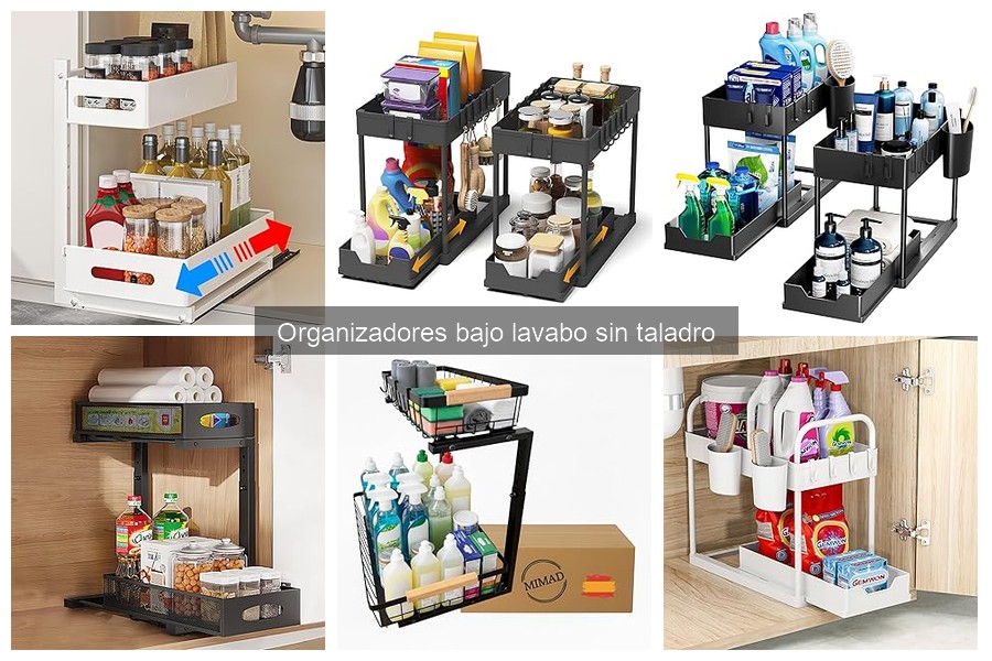 Cuidados y Mantenimiento de Organizadores Bajo Lavabo Sin Taladro