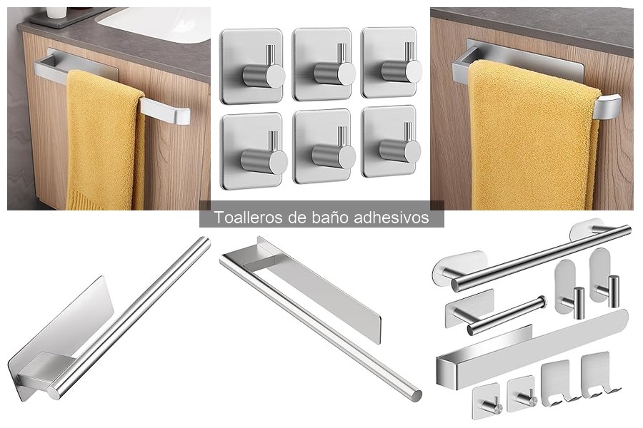 Descubre los toalleros de baño adhesivos: beneficios y características