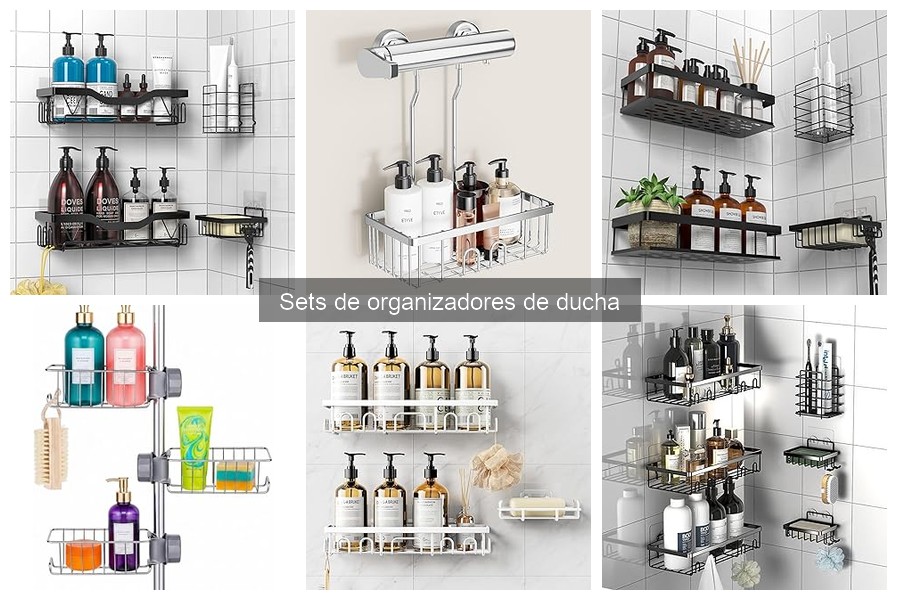 Diferencias entre organizadores de ducha a medida y prefabricados