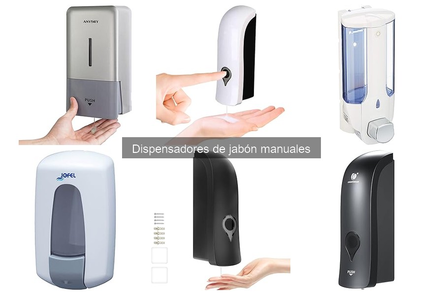 Dispensadores de Jabón Manuales: Estilos y Diseños Atractivos