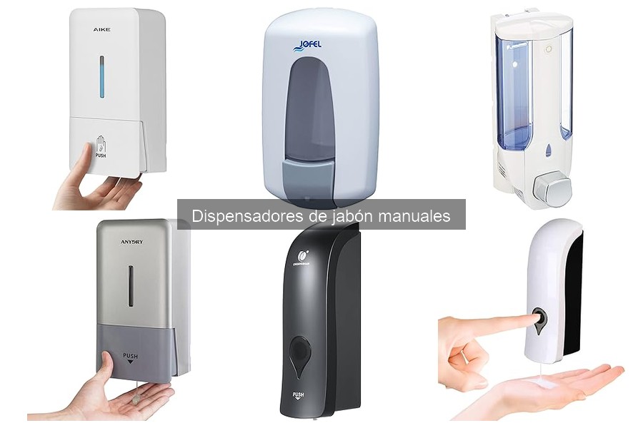 Dispensadores de Jabón Manuales para Familias con Niños