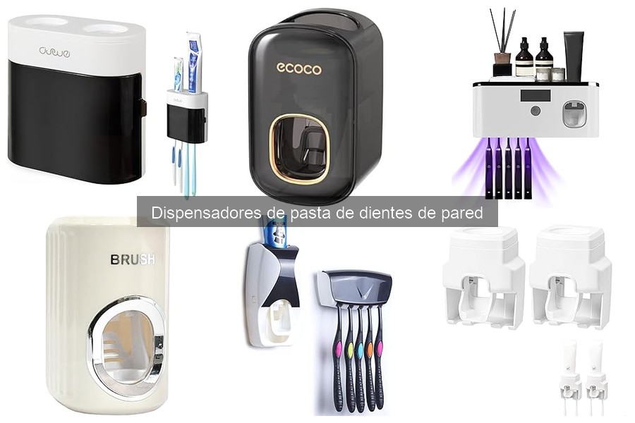 Dispensadores de Pasta de Dientes de Pared Baratos para Comprar