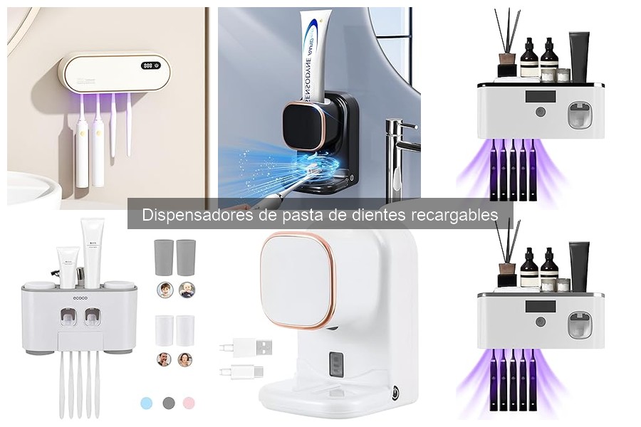 Dispensadores de pasta de dientes recargables: ¿qué son?