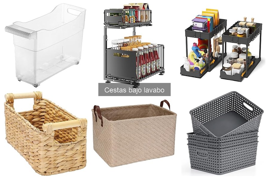 ¿Dónde comprar cestas bajo lavabo a buen precio?