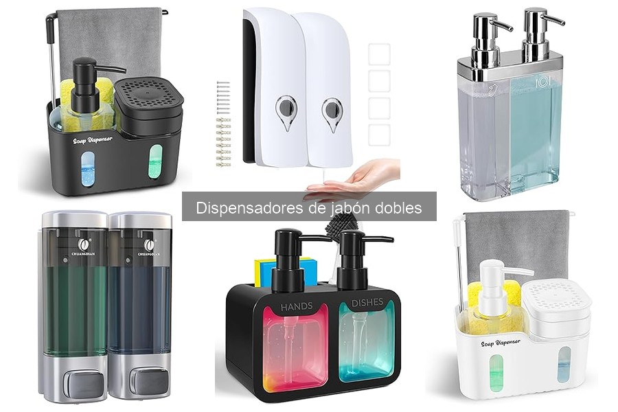 Dónde comprar dispensadores de jabón dobles a buen precio