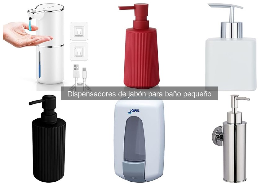 Dónde comprar dispensadores de jabón para baño pequeño