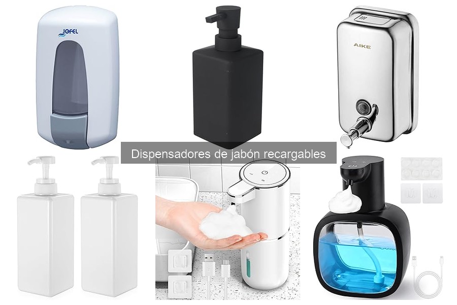Dónde comprar dispensadores de jabón recargables en línea