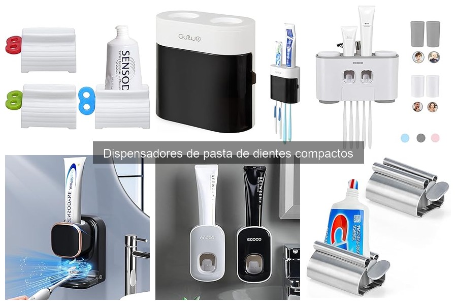 Dónde comprar dispensadores de pasta de dientes compactos baratos