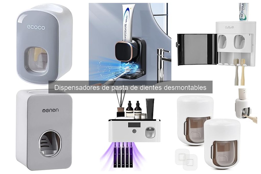 Dónde comprar dispensadores de pasta de dientes desmontables