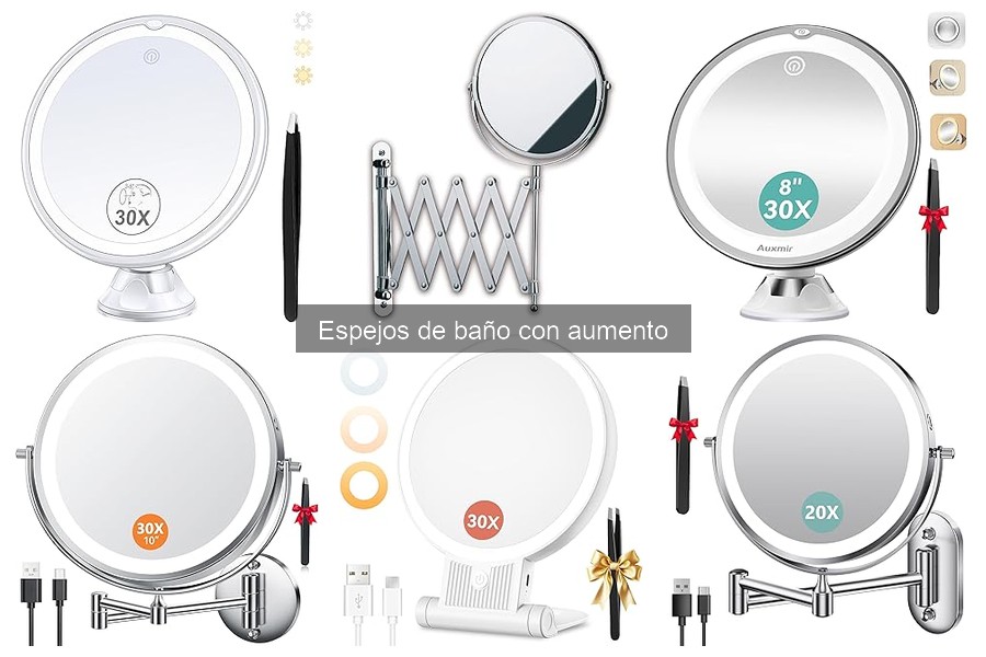 Dónde comprar espejos de baño con aumento: guía completa