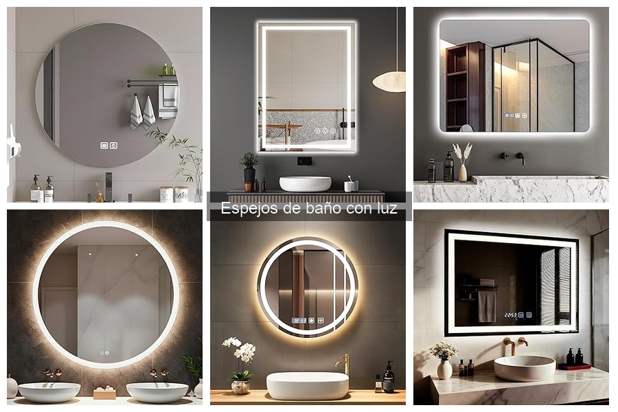 Dónde comprar espejos de baño con luz: Mejores opciones