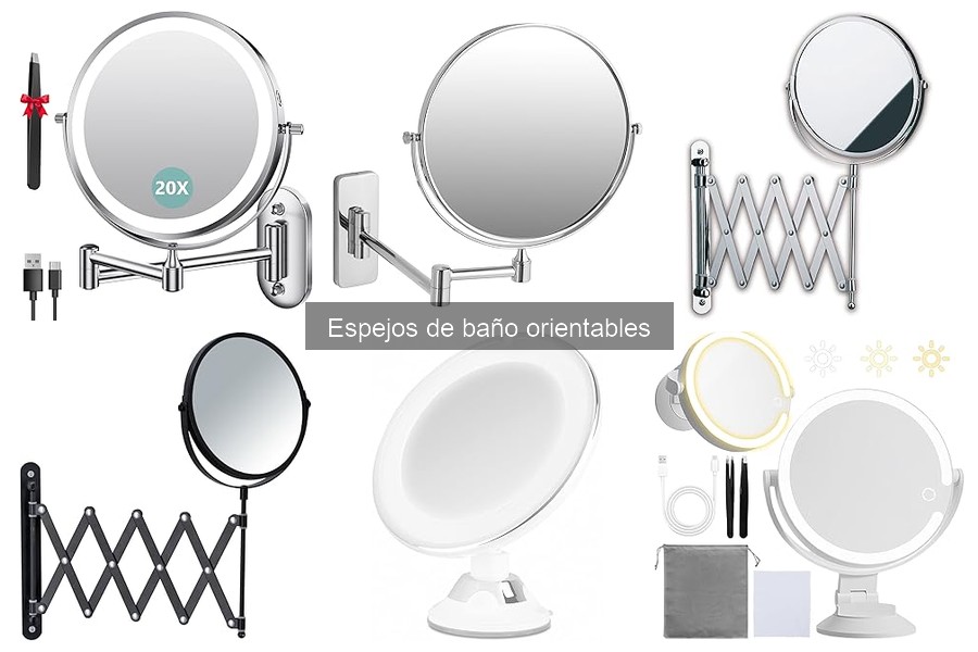 Dónde comprar espejos de baño orientables: tiendas recomendadas