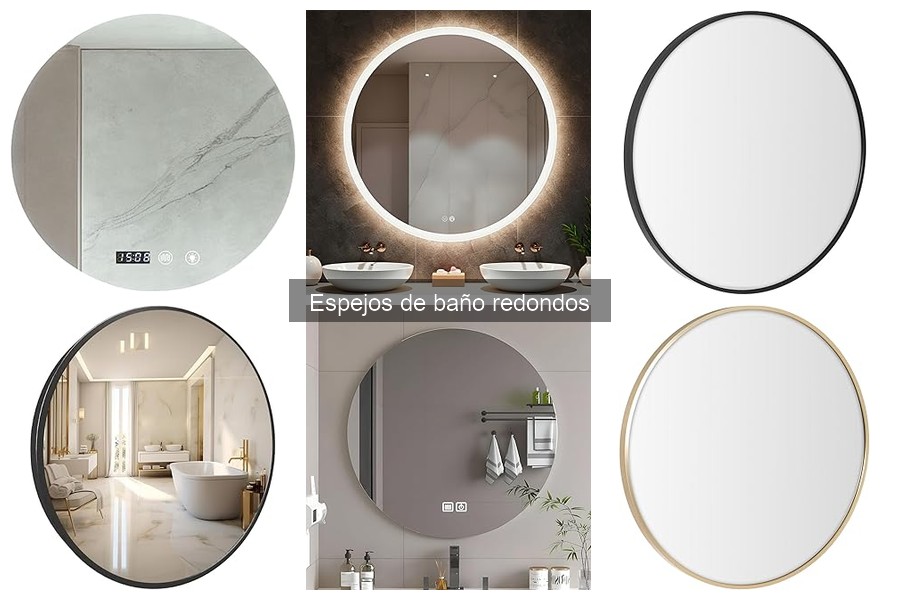 Dónde comprar espejos de baño redondos a buen precio