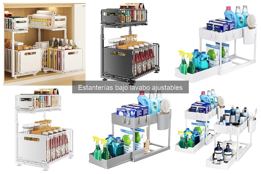 Dónde Comprar Estanterías Bajo Lavabo Ajustables Online