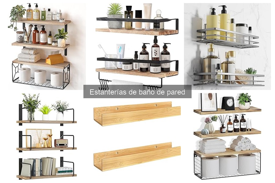 Dónde Comprar Estanterías de Baño de Pared: Mejores Opciones