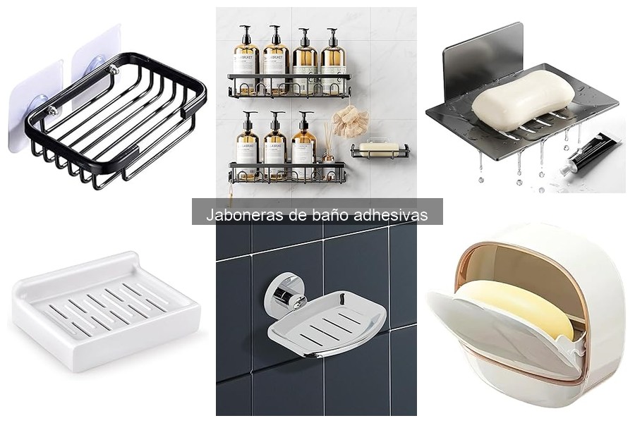 Dónde comprar jaboneras adhesivas: opciones y disponibilidad