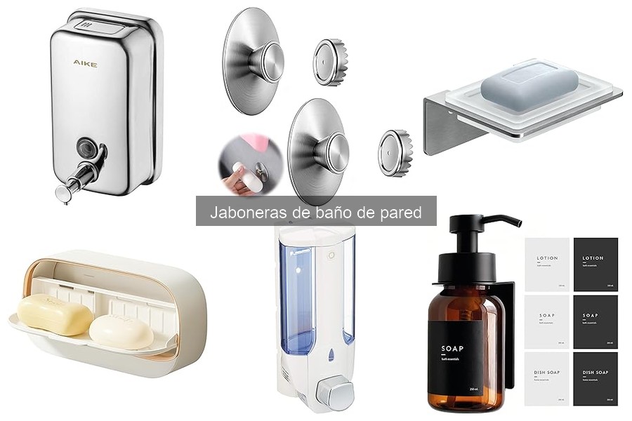 Dónde comprar jaboneras de baño de pared y precios comparativos