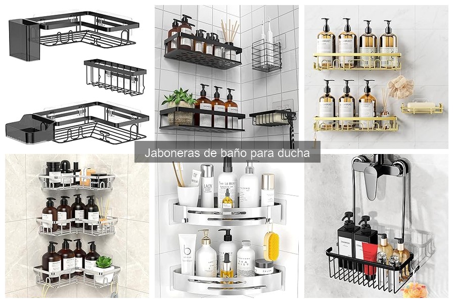 Dónde comprar jaboneras de baño económicas y funcionales