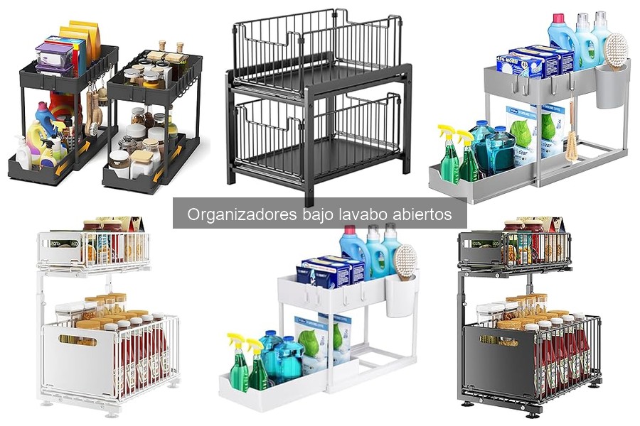 Dónde comprar organizadores bajo lavabo abiertos: ¡Los mejores sitios!
