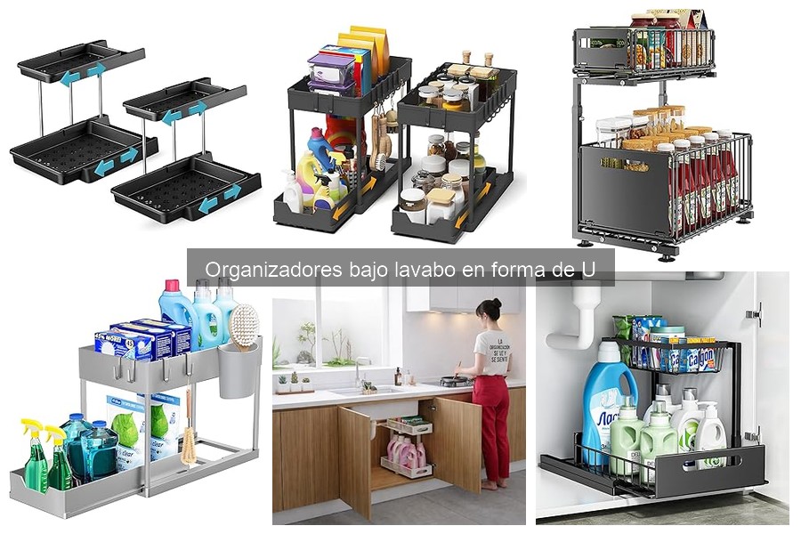 Dónde comprar organizadores bajo lavabo en forma de U