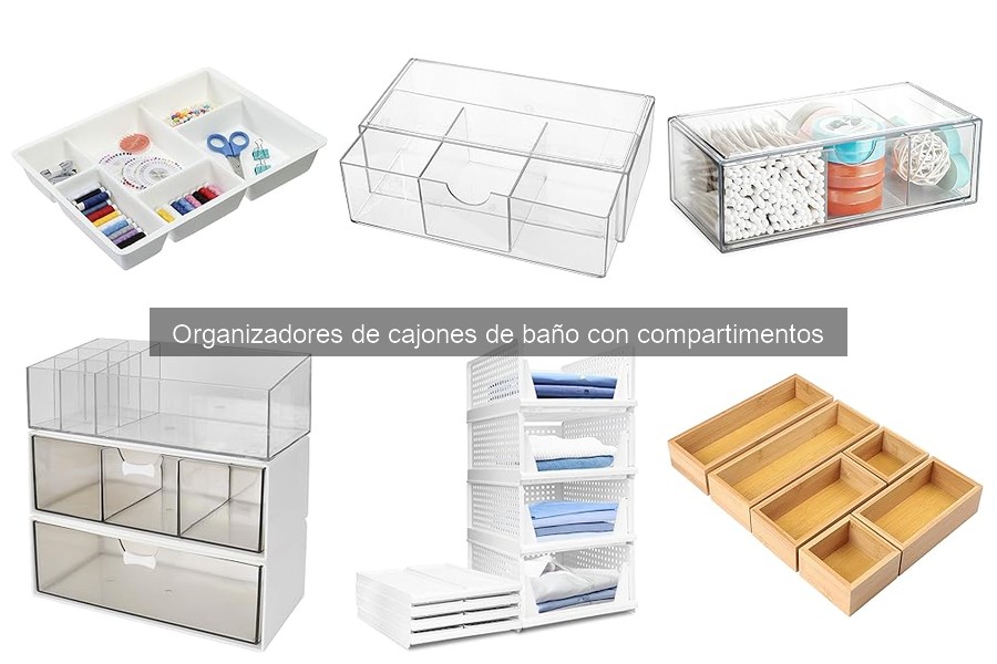Dónde comprar organizadores de cajones de baño a buen precio