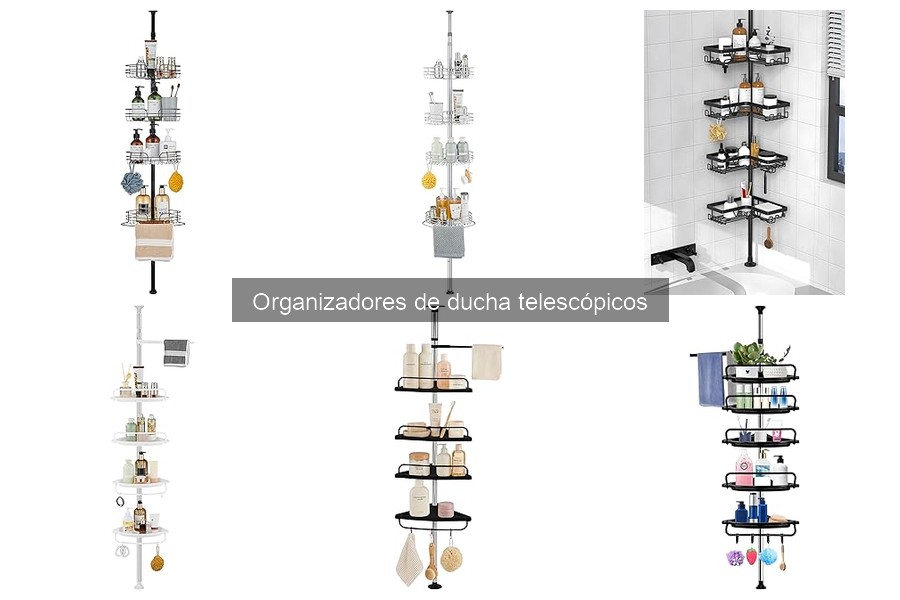 Dónde comprar organizadores de ducha telescópicos y precios