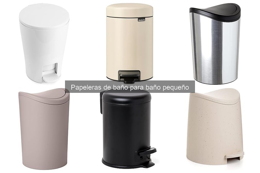 Dónde comprar papeleras de baño pequeñas online