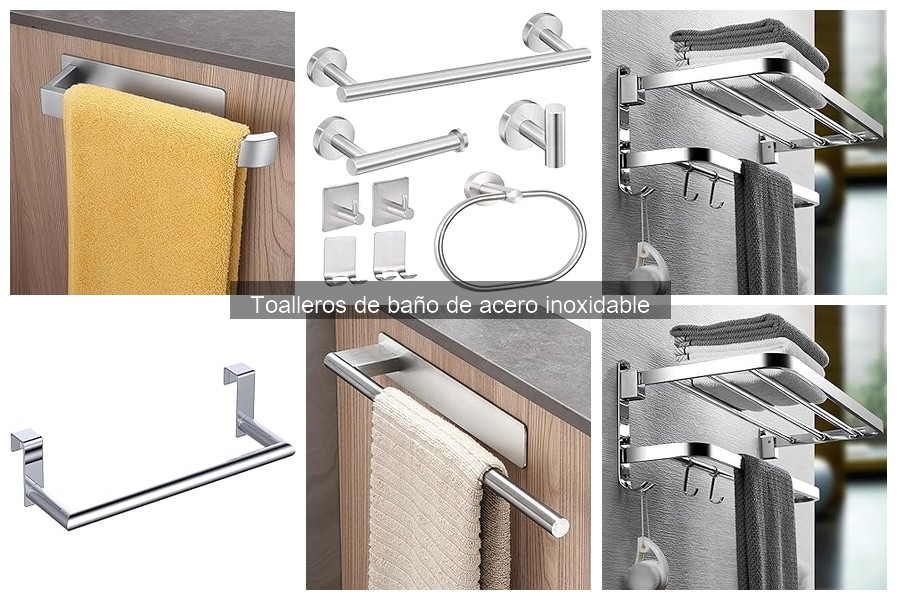 Dónde comprar toalleros de acero inoxidable online