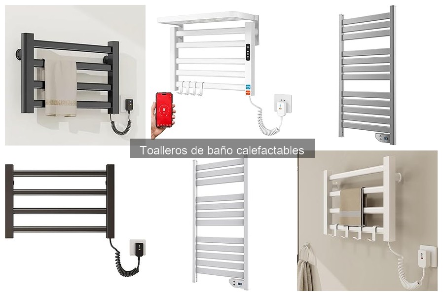 Dónde comprar toalleros de baño calefactables: las mejores opciones