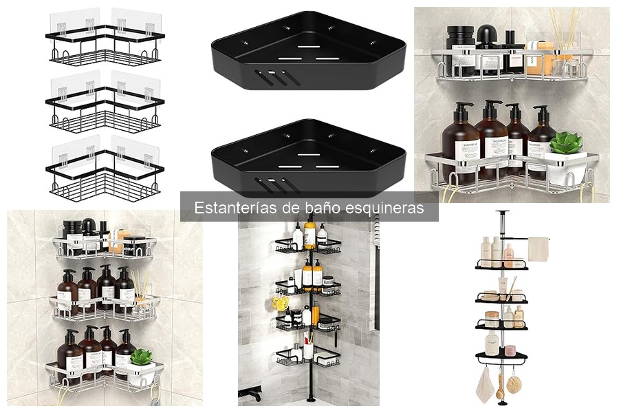 Errores comunes al comprar estanterías de baño esquineras