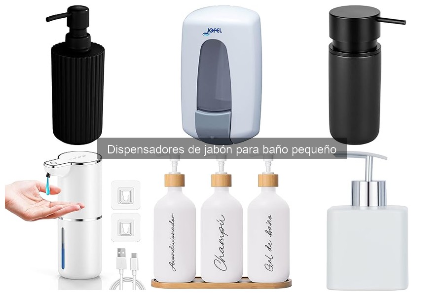 Errores comunes al elegir dispensadores de jabón para baño pequeño