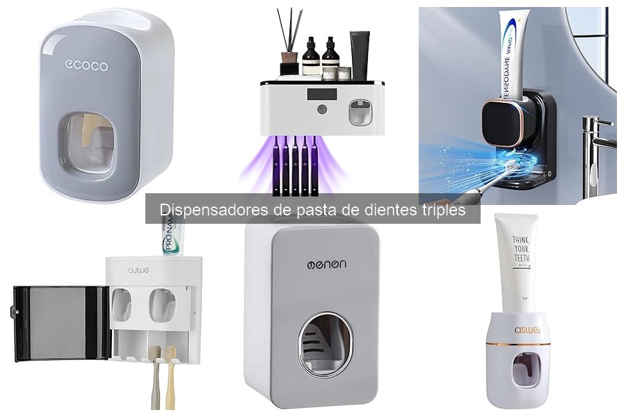Errores comunes al elegir dispensadores de pasta de dientes triples