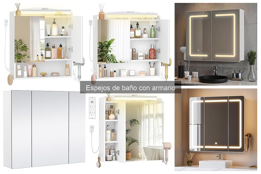 Errores comunes al elegir espejos de baño con armario