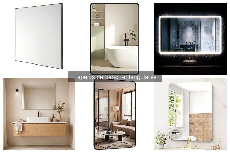 Errores comunes al elegir espejos de baño rectangulares