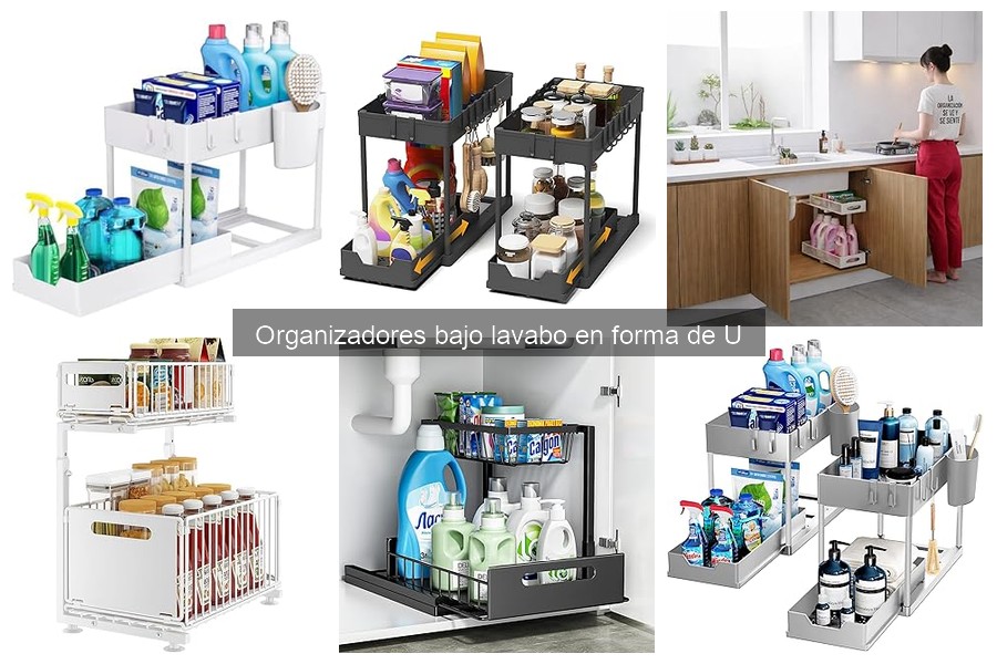 Errores comunes al elegir organizadores bajo lavabo en U