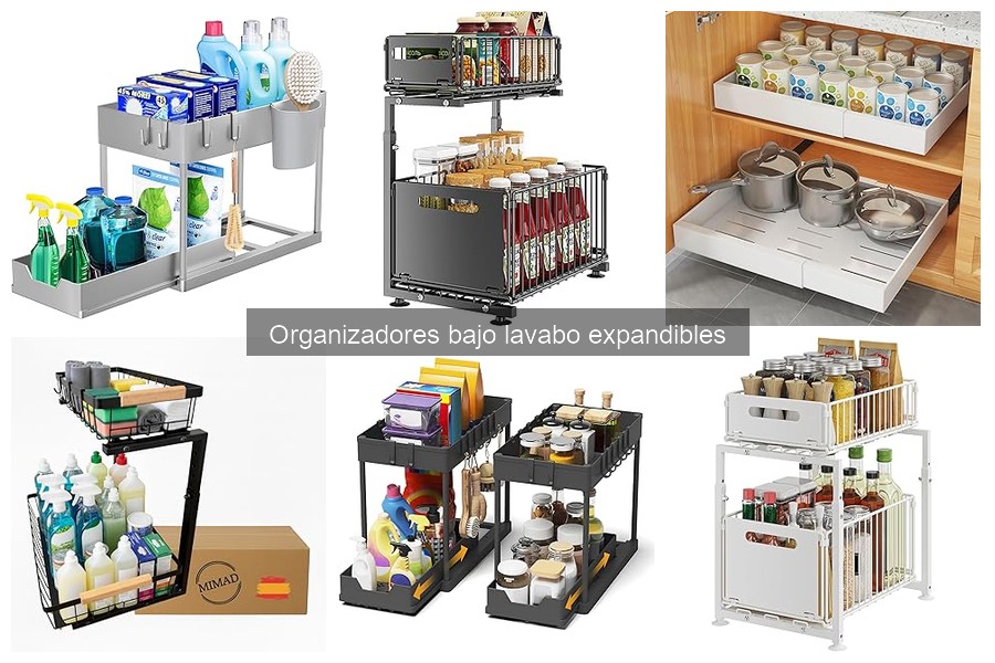 Errores comunes al elegir organizadores bajo lavabo expandibles