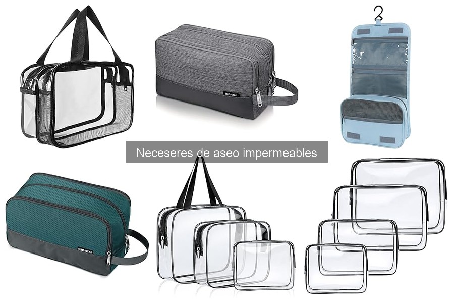 ** Errores comunes al elegir un neceser de aseo impermeable