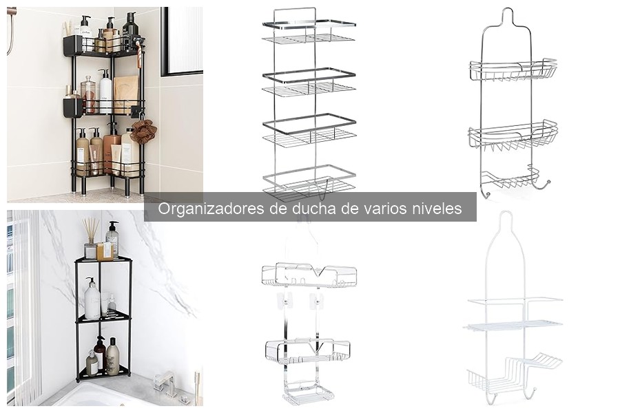 Errores comunes al elegir un organizador de ducha de varios niveles