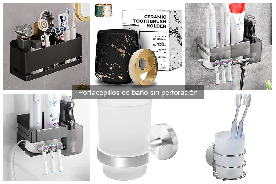 Errores comunes al elegir un portacepillos sin perforación